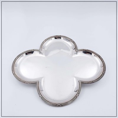 Silver Clover Tray by Alphonse Debain, Paris-NYF-2019198