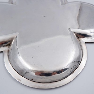 Silver Clover Tray by Alphonse Debain, Paris-NYF-2019198