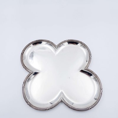 Silver Clover Tray by Alphonse Debain, Paris-NYF-2019198