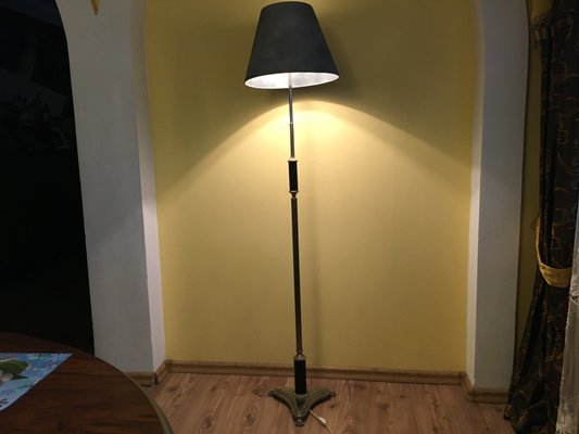 Silver Floor Lamp, 1950s-WQQ-685142