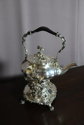 Silver Metal Samovar from Christofle House-WSV-1169852