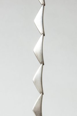 Silver Peaks Collier by Bent Gabrielsen Pedersen, 1960s-NL-1821476