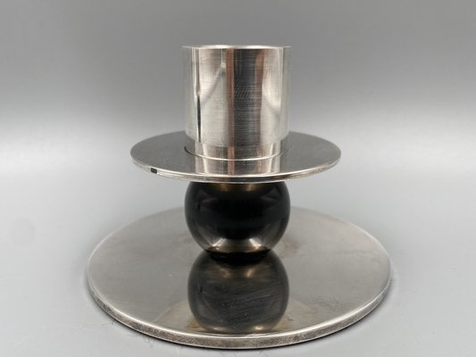 Silver-Plated Candleholder by Walter Schnepel for Tecnolumen, Germany, 1987, Set of 2-CZ-1685259