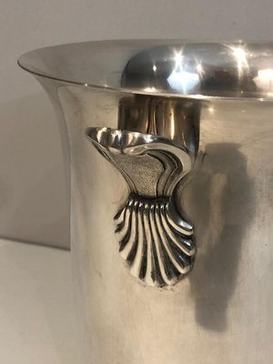 Silver Plated Champagne Bucket, France, 1930s-BA-803688