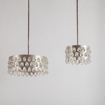 Silver-Plated Chandelier by Palwa, 1970s-QVY-1094540