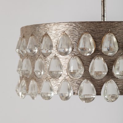 Silver-Plated Chandelier by Palwa, 1970s-QVY-1094540