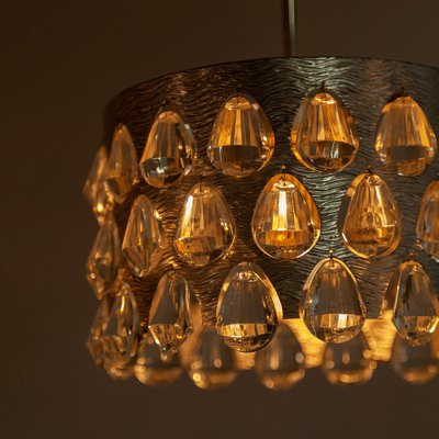 Silver-Plated Chandelier by Palwa, 1970s-QVY-1094537