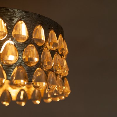 Silver-Plated Chandelier by Palwa, 1970s-QVY-1094540