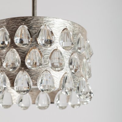 Silver-Plated Chandelier by Palwa, 1970s-QVY-1094537