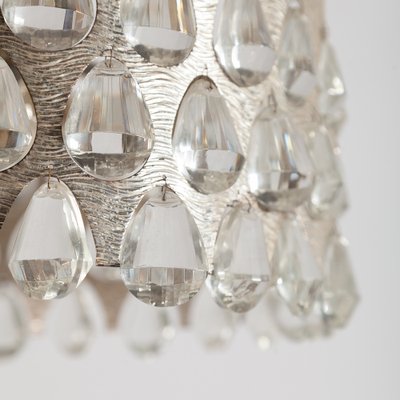 Silver-Plated Chandelier by Palwa, 1970s-QVY-1094537