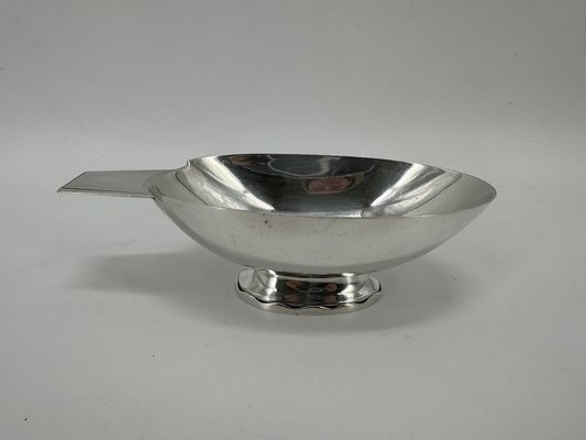 Silver Plated Gravy Boat Swan by Christian Fjerdingstad, 1930-OL-1767734