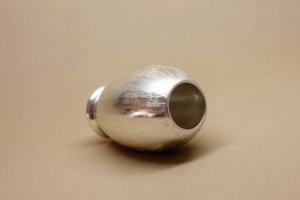 Silver-Plated Ikora Vase from WMF, 1960s-YGX-586629