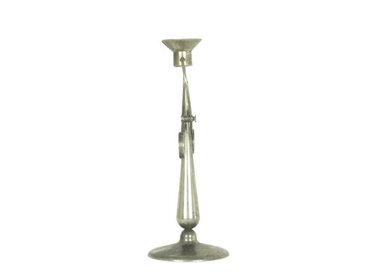 Silver Plated Metal Candleholder by Michele De Lucchi for Produzione Privata, 1996-RD-1246088