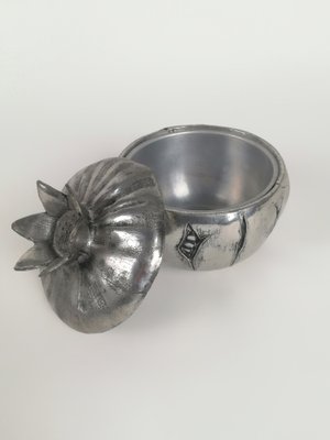 Silver Plated Pomegranate Ice Bucket by Mauro Manetti, Florence, Italy, 1970s-UIW-1420507