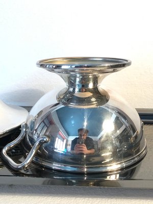 Silver Plated Soup Bowl-DUA-2021691