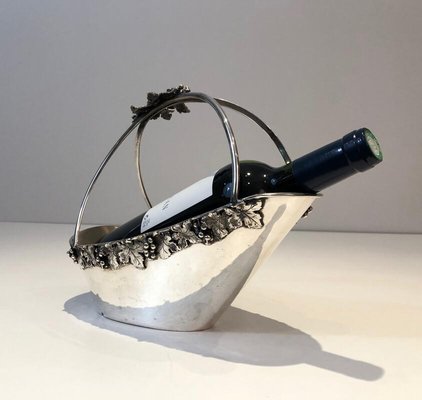 Silver Plated Wine Holder, France, 1930s-BA-803692