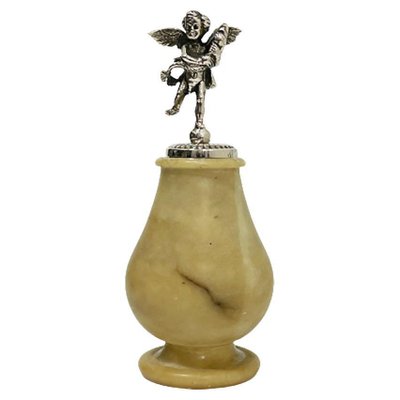 Silver Putto Wine Bottle Stopper-UCH-1224224