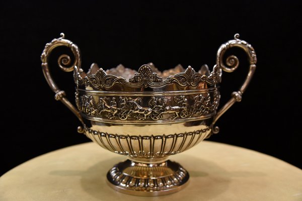 Silver Rosebowl with Equestrian Scenes, 1894-DAP-1384474