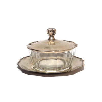 Silver Sugar Bowl, 1950s-YNQ-684212