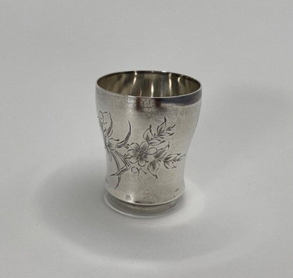 Silver Tumbler from Hallmarks Minerva and Goldsmith Rb-QKG-1738408