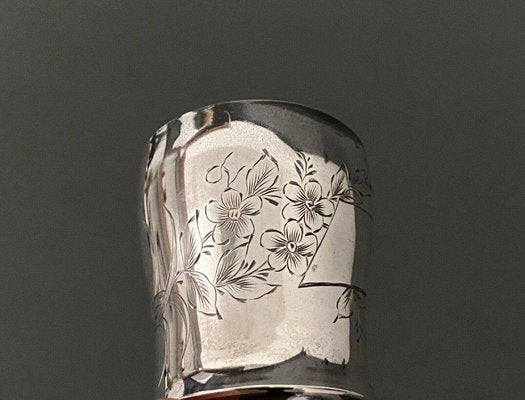 Silver Tumbler from Hallmarks Minerva and Goldsmith Rb-QKG-1738408