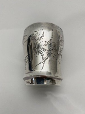 Silver Tumbler from Hallmarks Minerva and Goldsmith Rb-QKG-1738408