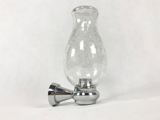 Single Bathroom Sconce with Murano Glass Shade from Keuco, 1970s-ZCY-1375665