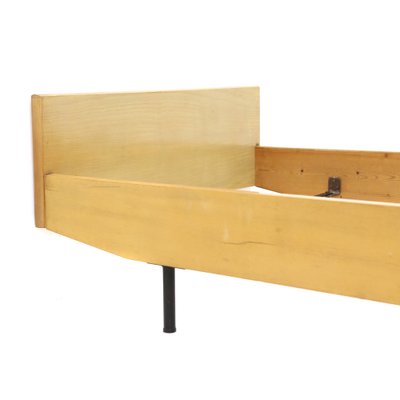 Single Bed Frame in Ash, 1950s-EZ-990369