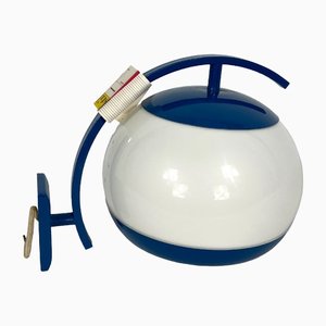 Single Blue Lacquer and Acrylic Sila Wall Lamp from Stilux Milano, Italy, 1960s-OT-1389512