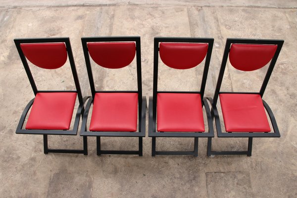 Sinus Chairs by Karl Friedrich Förster, 1960s, Set of 4-EZZ-1821951