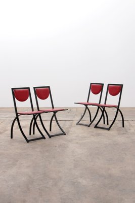 Sinus Chairs by Karl Friedrich Förster, 1960s, Set of 4-EZZ-1821951