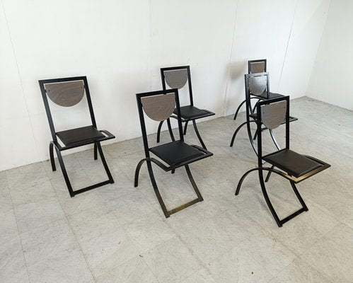 Sinus Dining Chairs by Karl Friedrich Förster for KFF, 1990s, Set of 6-IRH-1784249