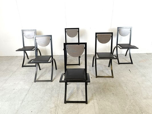 Sinus Dining Chairs by Karl Friedrich Förster for KFF, 1990s, Set of 6-IRH-1784249