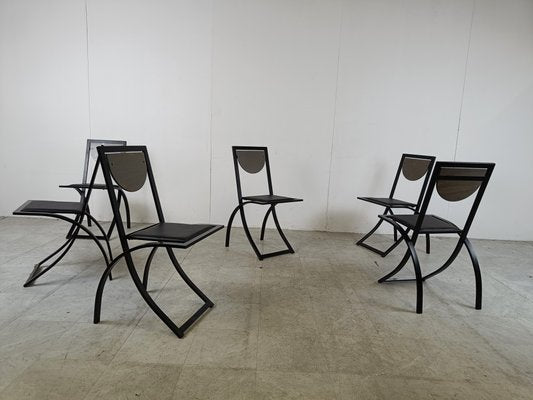 Sinus Dining Chairs by Karl Friedrich Förster for KFF, 1990s, Set of 6-IRH-1784249