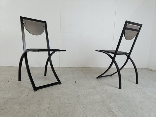 Sinus Dining Chairs by Karl Friedrich Förster for KFF, 1990s, Set of 6-IRH-1784249