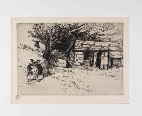 Sir Francis Seymour-Haden, The Cabin, Original Drypoint, 1877-ZCI-1379518