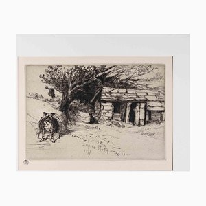 Sir Francis Seymour-Haden, The Cabin, Original Drypoint, 1877-ZCI-1379518