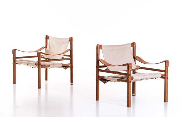 Sirocco Easy Chairs by Arne Norell, 1970s, Set of 2-QU-1706883