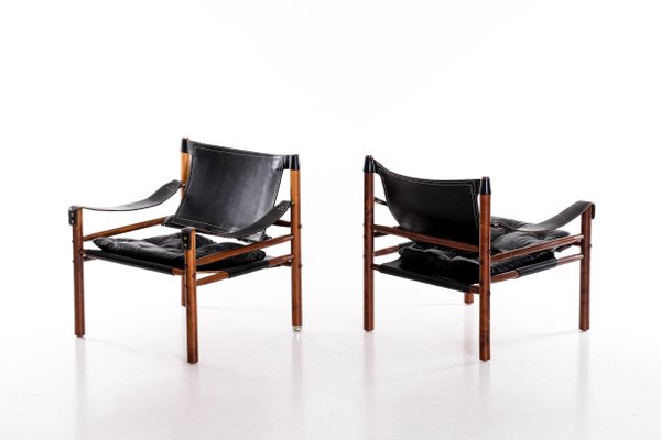 Sirocco Easy Chairs by Arne Norell, 1970s, Set of 2-QU-1706892