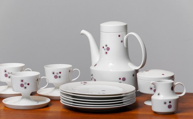 Six-Person Tea Service by Tapio Wirkkala and Ute Schröder for Rosenthal, Set of 21-JE-1397574