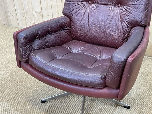 Skai Swivel Armchair, 1970s-QYF-1311969