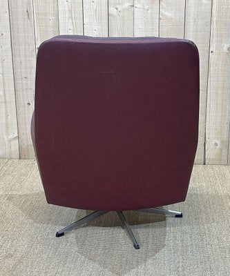 Skai Swivel Armchair, 1970s-QYF-1311969