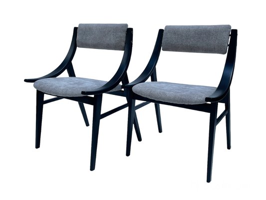 Skoczek Dining Chairs by Juliusz Kędziorek for Gołuńskie Fabryki Fabryki, Poland, 1960s, Set of 2-FSD-1330512