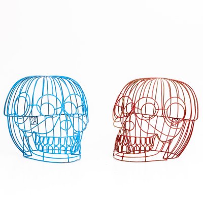 Skull Stools by Anacleto Spazzapan, Italy, Set of 2-VEI-1430852