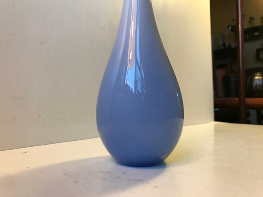 Sky Blue Long-Necked Vase from Murano, 1960s-LCR-681731