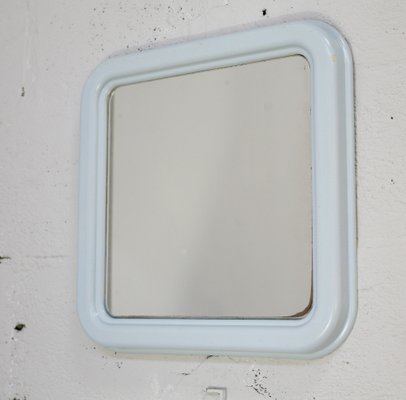 Sky Blue Resin Cattaneo Mirror, Italy, 1970s-MAO-1396792