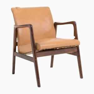 Sky Brown Armchair from Cassina-YSU-1156201