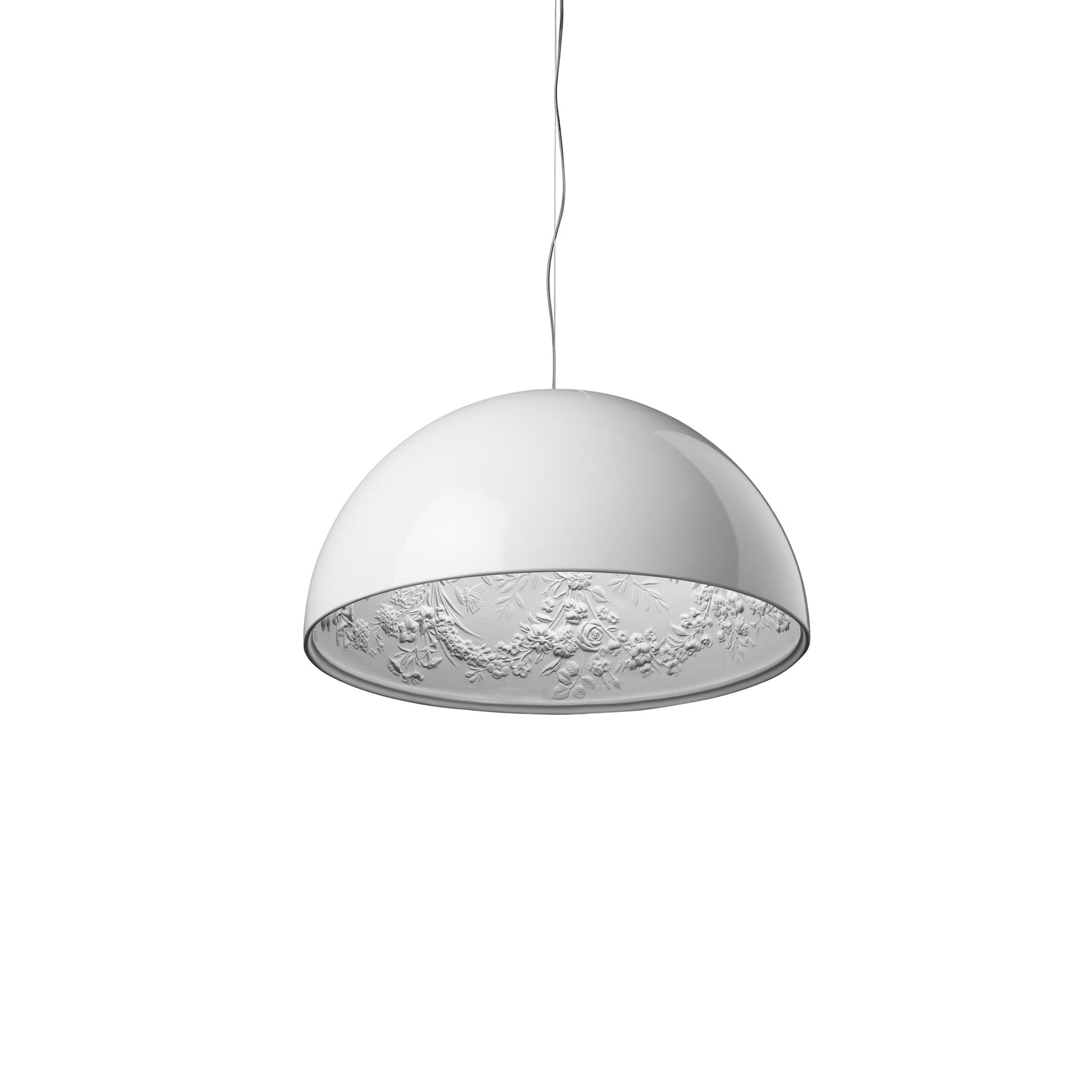 Skygarden 2 Suspension Lamp by Flos #Glossy White