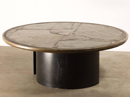 Slate Stone Coffee Table by Paul Kingma, 1992-UQI-552853