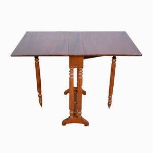 Small 19th Century Louis Philippe Mahogany Auxiliary Table-RVK-1744127